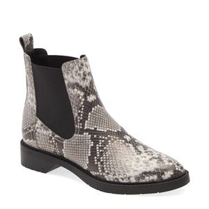 Treasure & Bond Gabriella Chelsea Boot snake print